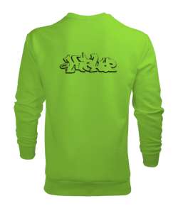 HipHop TEYP Fıstık Yeşili Erkek Sweatshirt