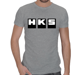 HKS Gri T Shirt Erkek Regular Kesim Tişört