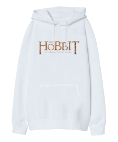 Hobbit Oversize Unisex Kapüşonlu Sweatshirt