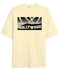 Hollywood Oversize Unisex Tişört