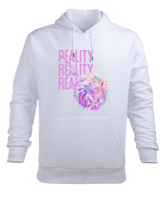 Holographic 3D Erkek Kapüşonlu Hoodie Sweatshirt