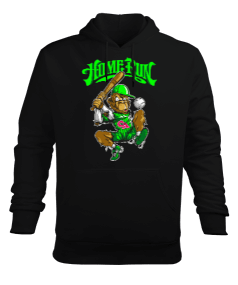 home run Erkek Kapüşonlu Hoodie Sweatshirt