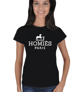 HOMIES - beyaz Kadın Tişört