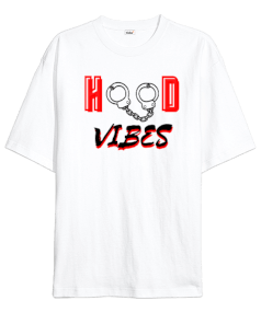 Hood Vibes Oversize Unisex Tişört