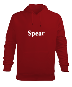 Hoodi Spear Baskılı Erkek Kapüşonlu Hoodie Sweatshirt