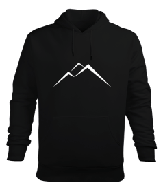 Hoodie Mountains Erkek Kapüşonlu Hoodie Sweatshirt