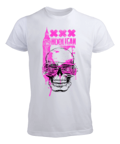 HOOLIGAN Serıes - Tshirt white Erkek Tişört