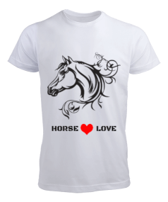 HORSE LOVE Erkek Tişört