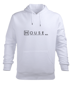 House Erkek Kapüşonlu Hoodie Sweatshirt