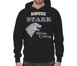 House Stark Erkek Kapşonlu