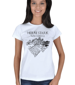 House Stark Kadın Tişört