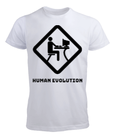 HUMAN EVOLUTION Erkek Tişört