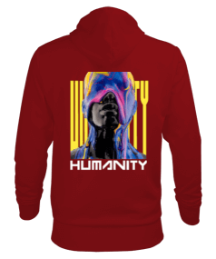 Humanity 002 Erkek Kapüşonlu Hoodie Sweatshirt