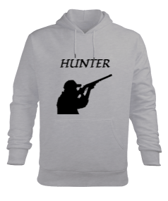 HUNTER Erkek Kapüşonlu Hoodie Sweatshirt