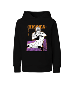 Hunter x Hunter Hisoka Leorio Anime Baskılı Çocuk Unisex Hoodie Kapüşonlu