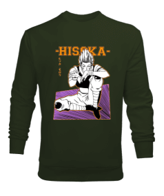 Hunter x Hunter Hisoka Leorio Anime Baskılı Erkek Sweatshirt