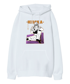 Hunter x Hunter Hisoka Leorio Anime Baskılı Oversize Unisex Kapüşonlu Sweatshirt