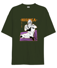 Hunter x Hunter Hisoka Leorio Anime Baskılı Oversize Unisex Tişört