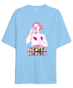 Hunter x Hunter Hisoka Leorio Anime İllüstrasyon Baskılı Oversize Unisex Tişört