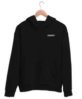 Huzur Manzara Siyah Unisex Kapşonlu Sweatshirt - Thumbnail