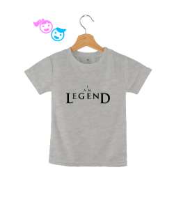 I Am Legend - Ben Efsaneyim Gri Çocuk Unisex