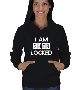 I AM SHERLOCKED Kapşonlu Bayan Kadın Kapşonlu