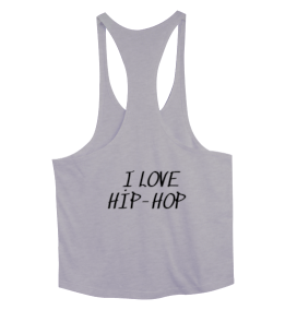 I LOVE HİP-HOP Erkek Tank Top Atlet