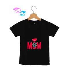 I LOVE mom Çocuk Unisex