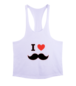 I love you Erkek Tank Top Atlet