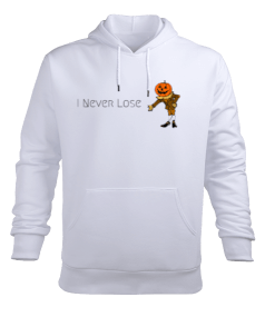 I Never Lose Erkek Kapüşonlu Hoodie Sweatshirt