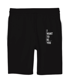 I want to kı you Unisex Sweatshirt Şort Regular Fit