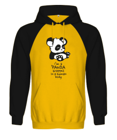 Im Panda Orjinal Reglan Hoodie Unisex Sweatshirt