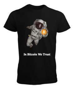 In Bitcoin We Trust Tişört Erkek Tişört