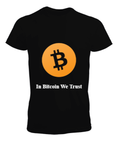 In Bitcoin We Trust Tişört Erkek Tişört