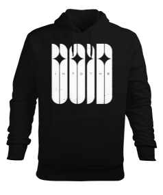 IN-TO-THE VOID Erkek Kapüşonlu Hoodie Sweatshirt