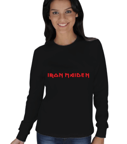 iron maiden KADIN SWEATSHIRT