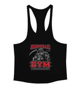 Ironville GYM Vücut Geliştirme Bodybuilding Fitness Tasarım Erkek Tank Top Atlet