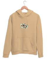 İSKAMBİLLERCE Camel Unisex Kapşonlu Sweatshirt - Thumbnail