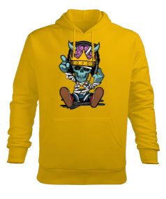 İskelet adam modelli Erkek Kapüşonlu Hoodie Sweatshirt