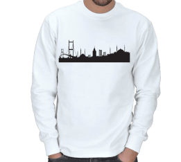 İstanbul - 4 Tasarımlı Kışlık Sweatshirt ERKEK SWEATSHIRT