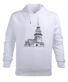 İstanbul Erkek Kapüşonlu Hoodie Sweatshirt