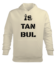 İstanbul Erkek Kapüşonlu Hoodie Sweatshirt