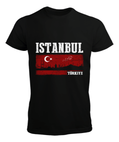 istanbul, istanbul şehir,Türkiye,Türkiye bayrağı. Erkek Tişört