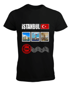 istanbul, istanbul şehir,Türkiye,Türkiye bayrağı. Erkek Tişört