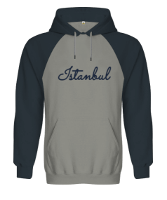 istanbul Orjinal Reglan Hoodie Unisex Sweatshirt