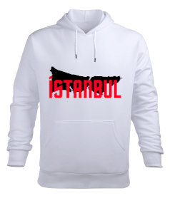 İstanbul Özel Tasarım Erkek Erkek Kapüşonlu Hoodie Sweatshirt