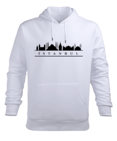 İstanbul Silületi Erkek Kapüşonlu Hoodie Sweatshirt