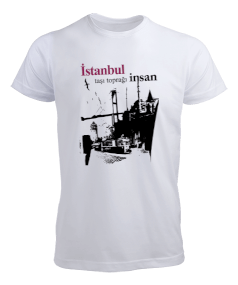 İstanbul taşı toprağı insan Erkek Tişört