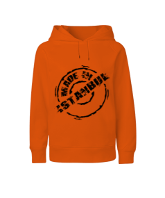 İstanbul temalı erkek Çocuk Unisex Hoodie Kapüşonlu