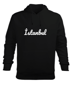 İstanbul2 Erkek Kapüşonlu Hoodie Sweatshirt